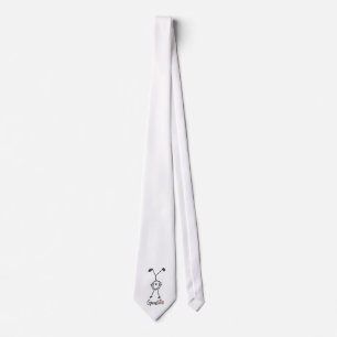Cravate Chiffre simple gymnaste de bâton