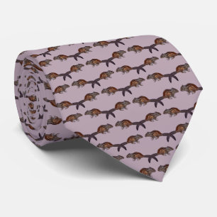 Cravate Chipmunk Frenzy Tie (Dusty Pink)