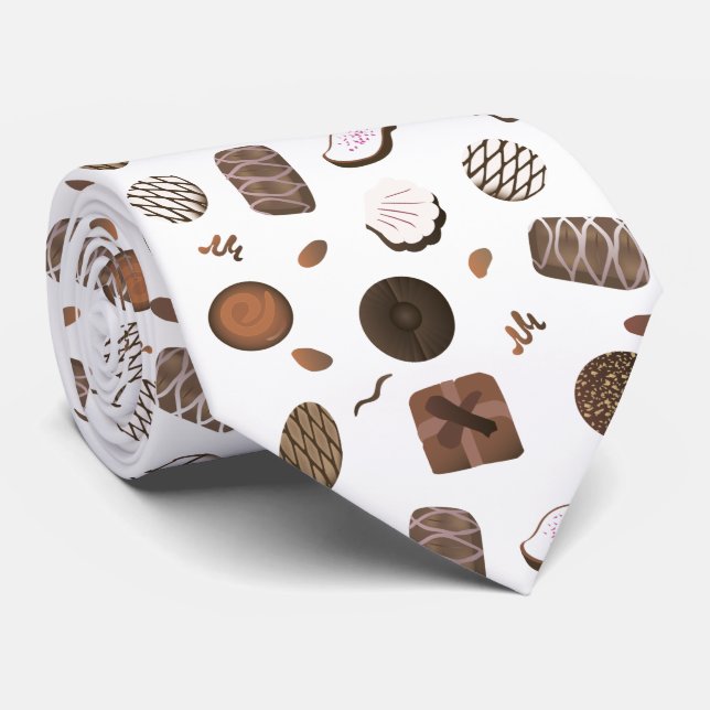 Cravate Chocolatière Chocolat Candies (Roulé)