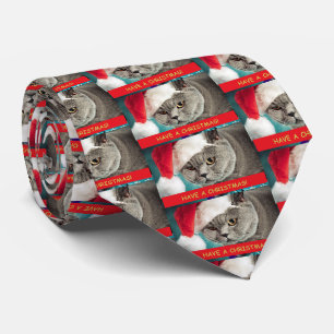 Cravate Christmas Cat Have A Christmas