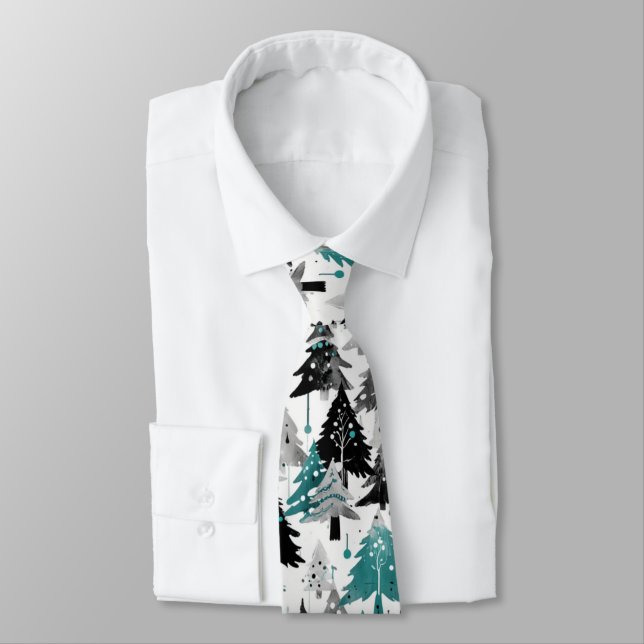 Cravate Christmas Tree Neck Tie (Attaché)