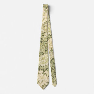 Cravate Chrysanthème par William Morris, Art Vintage