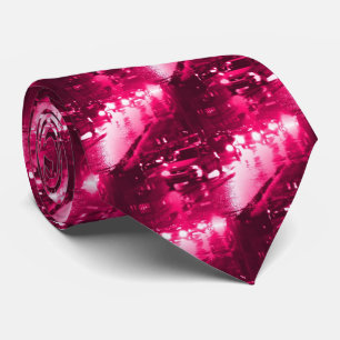 Cravate Circulation en ville - Neaon Red