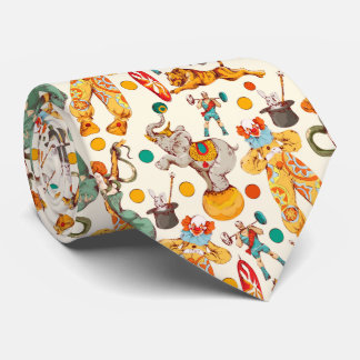 Cravate Cirque vintage