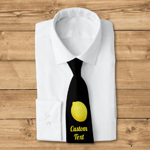Cravate Citron