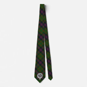 Cravate Clan Cochrane Crest & Tartan
