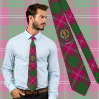 Clan Crawford Crest sur Tartan