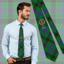 Clan Davidson Crest sur Tartan