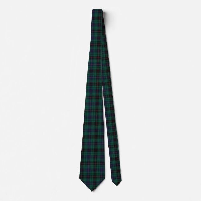 Cravate Clan Davidson Tartan Plaid (Devant)