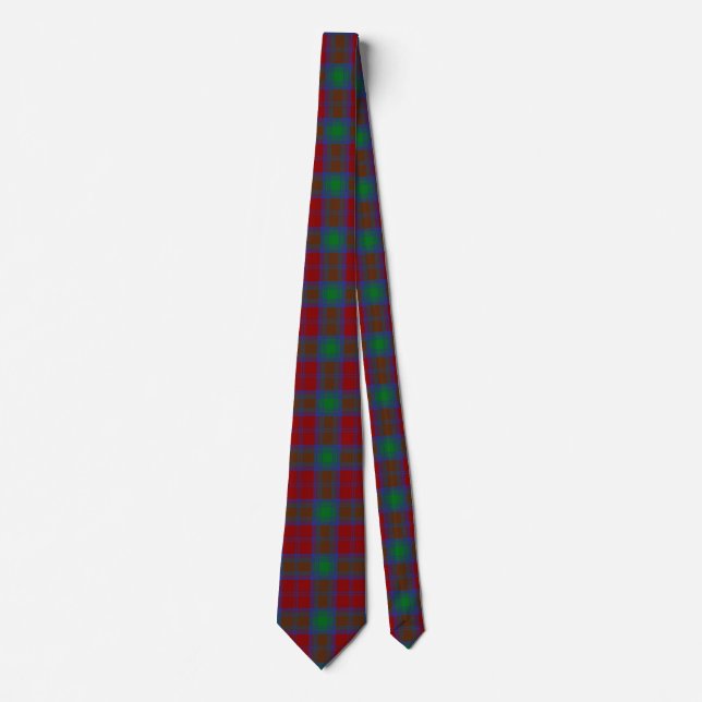 Cravate Clan écossais Lindsay Tartan Plaid (Devant)