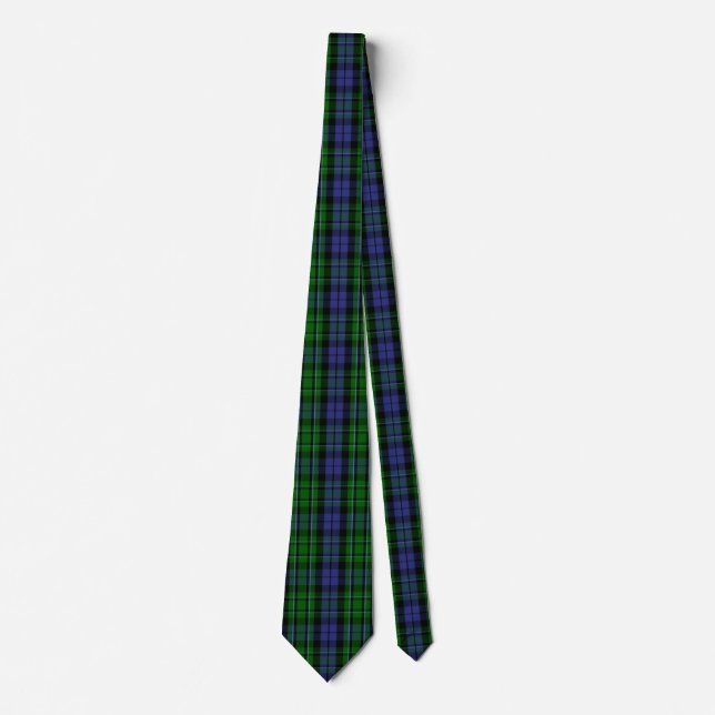Cravate Clan écossais MacCallum Tartan Plaid (Devant)