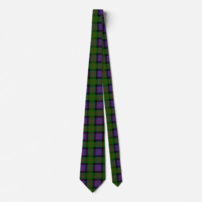 Cravate Clan écossais MacDonald Tartan Plaid (Devant)