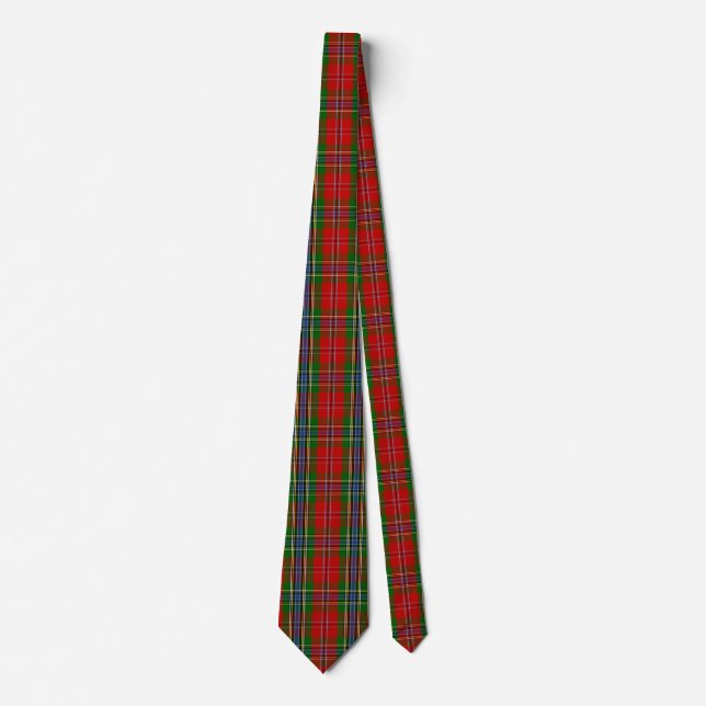 Cravate Clan écossais MacLean de Duart Tartan Plaid (Devant)