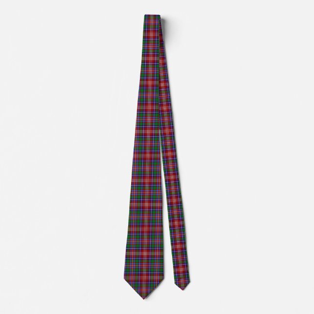 Cravate Clan écossais Ritchie Tartan Plaid (Devant)