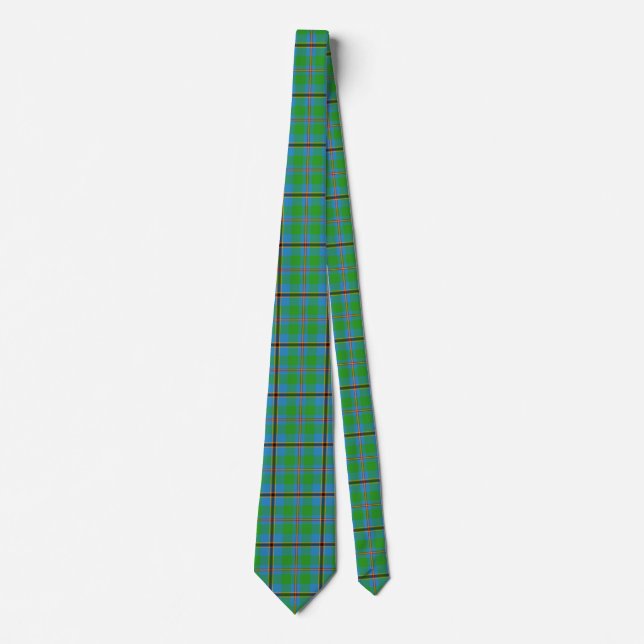 Cravate Clan écossais Snodgrass Tartan Plaid (Devant)