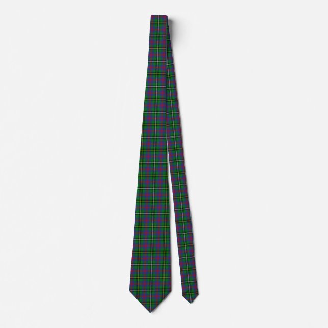 Cravate Clan écossais Tartan Tartan Plaid (Devant)