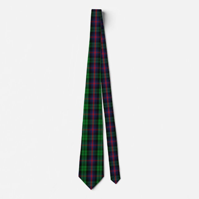 Cravate Clan écossais Urquhart Tartan Plaid (Devant)