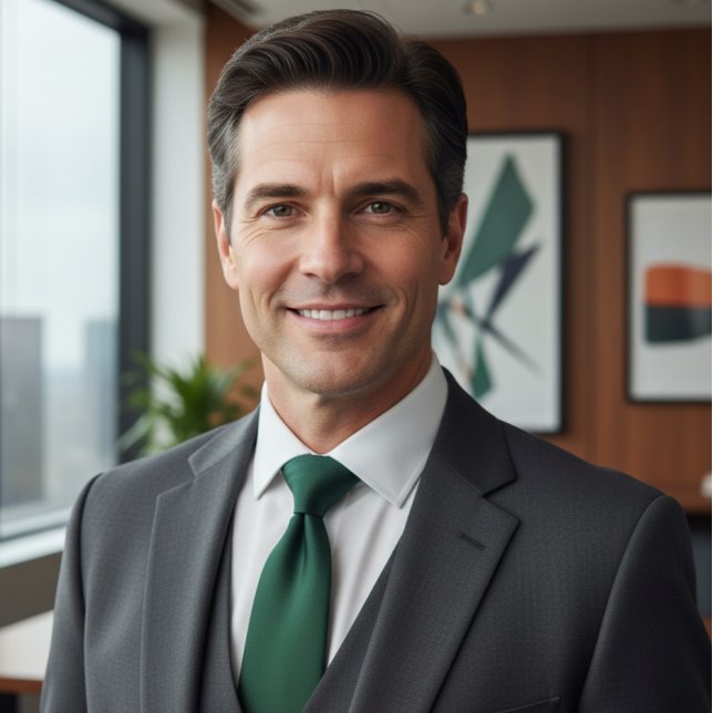 Cravate Classic Forest Green Solid (Créateur téléchargé)