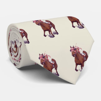 Cravate Classic Race Horse Seabiscuit gagne