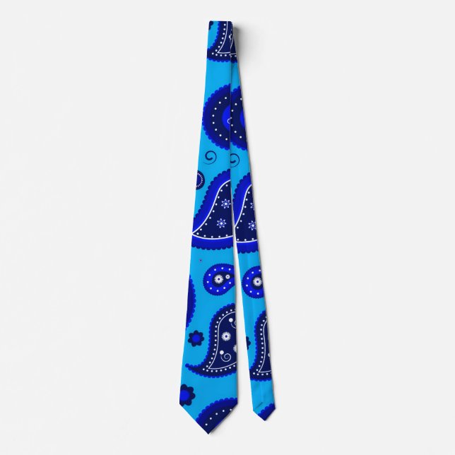 Cravate - Classique Paisley Elegance (Devant)