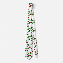 Cravate classique pour cerisier et feuilles person