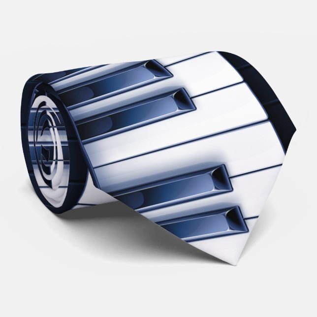 Cravate Clavier Play Piano Musical Clavier Necktie V2 (Roulé)