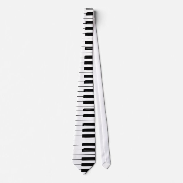 Cravate Clés de piano (Devant)