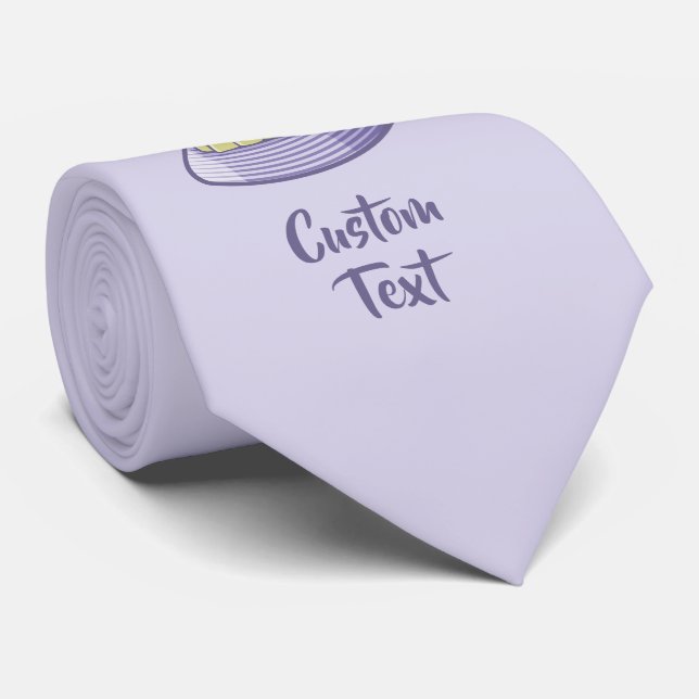 Cravate Cloche Casquette Lilac (Roulé)