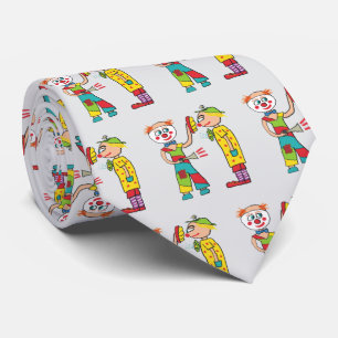 Cravate Clowns de Cirque