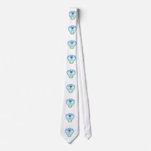 Cravate Cobra serpent Green Illustration Boa Reptile