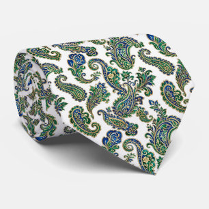 Cravate Col classique motif Paisley Cachemire pour hommes