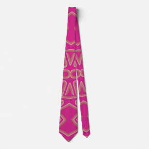 Cravate Col cravate, un motif de tissu de couleur rose