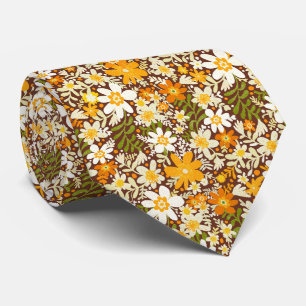Cravate Col Croovy Boho Fleurs de Printemps