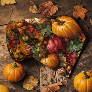 Cravate Col de chemise automne Pumpkin