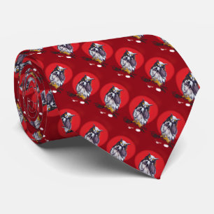 Cravate Collection de manie de hibou