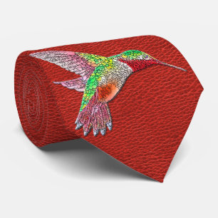 Cravate Collection d'oiseaux de Milo Dale - Milo Hummingbi