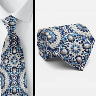 Cravate Collier de luxe marocain diamanté Statement