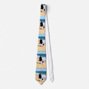 Cravate Collier personnalisé avec photo de votre maman