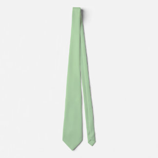 CRAVATE COLLIER SIMPLE MODERNE ET ÉLÉGANT VERT MENTHE POUR