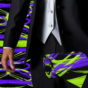 Cravate Coloré Abstrait tendance Artistique contemporain