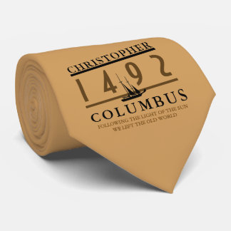 Cravate Columbus 1492