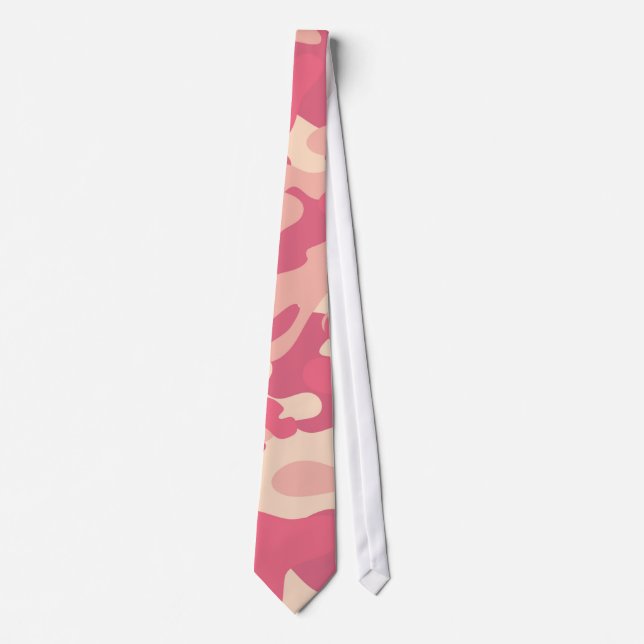 Cravate Conception Camo Rose (Devant)