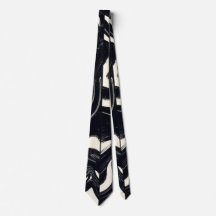 Conception d'art abstrait noir et blanc sur