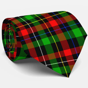 Cravate Conception de carreaux en flanelle rouge vert blan