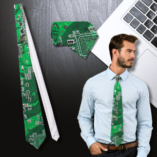 Cravate Conception de carte de circuit imprimé PCB verte p