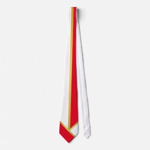Cravate Conservateur Or Rouge Blanc