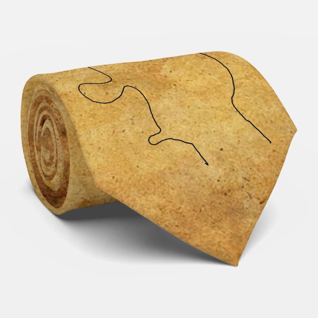 Cravate Cool amusante ! (Roulé)