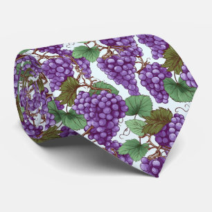 Cravate Cool carrelage raisins motif