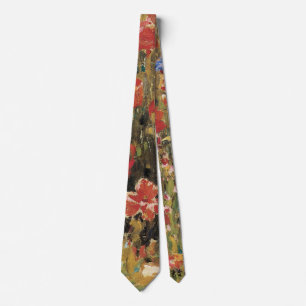 Cravate Coquelicots par Robert Vonnoh, Impressionnisme Vin