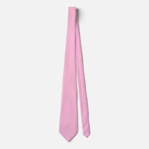 Cravate Coton bonbon rose